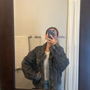 Steve Madden Black Denim Jacket